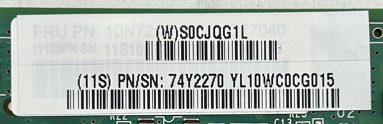 IBM 74Y2270 PCIE LP 4GB 2-PORT FC ADAPTER, Used