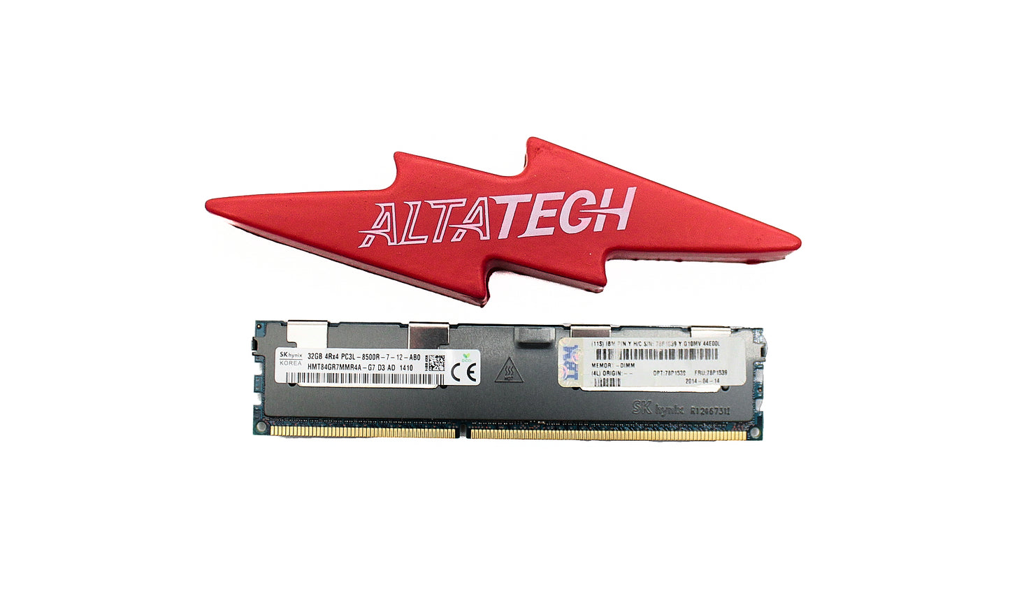 IBM 78P1539 32GB PC3L-8500R DDR3-1066 4RX4 ECC, Used