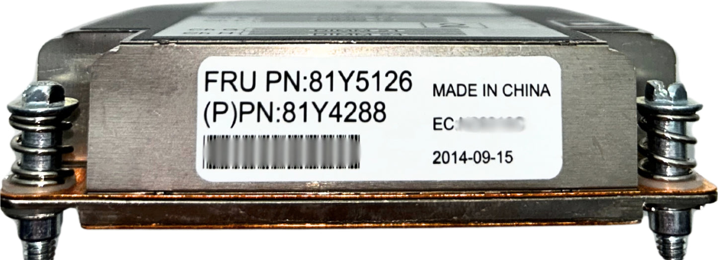 IBM 81Y4288 X240 FRONT HEAT SINK, Used