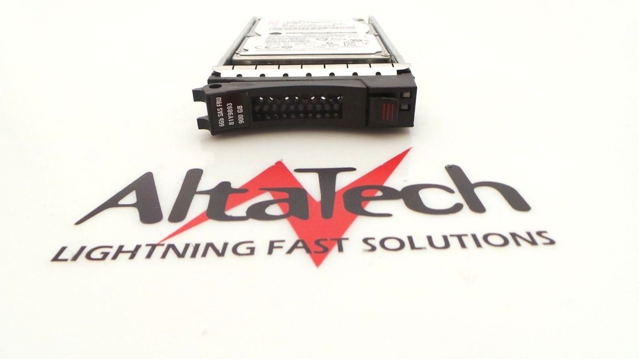 IBM 81Y9893 900GB 10K SAS 2.5" Hard Drive, Used
