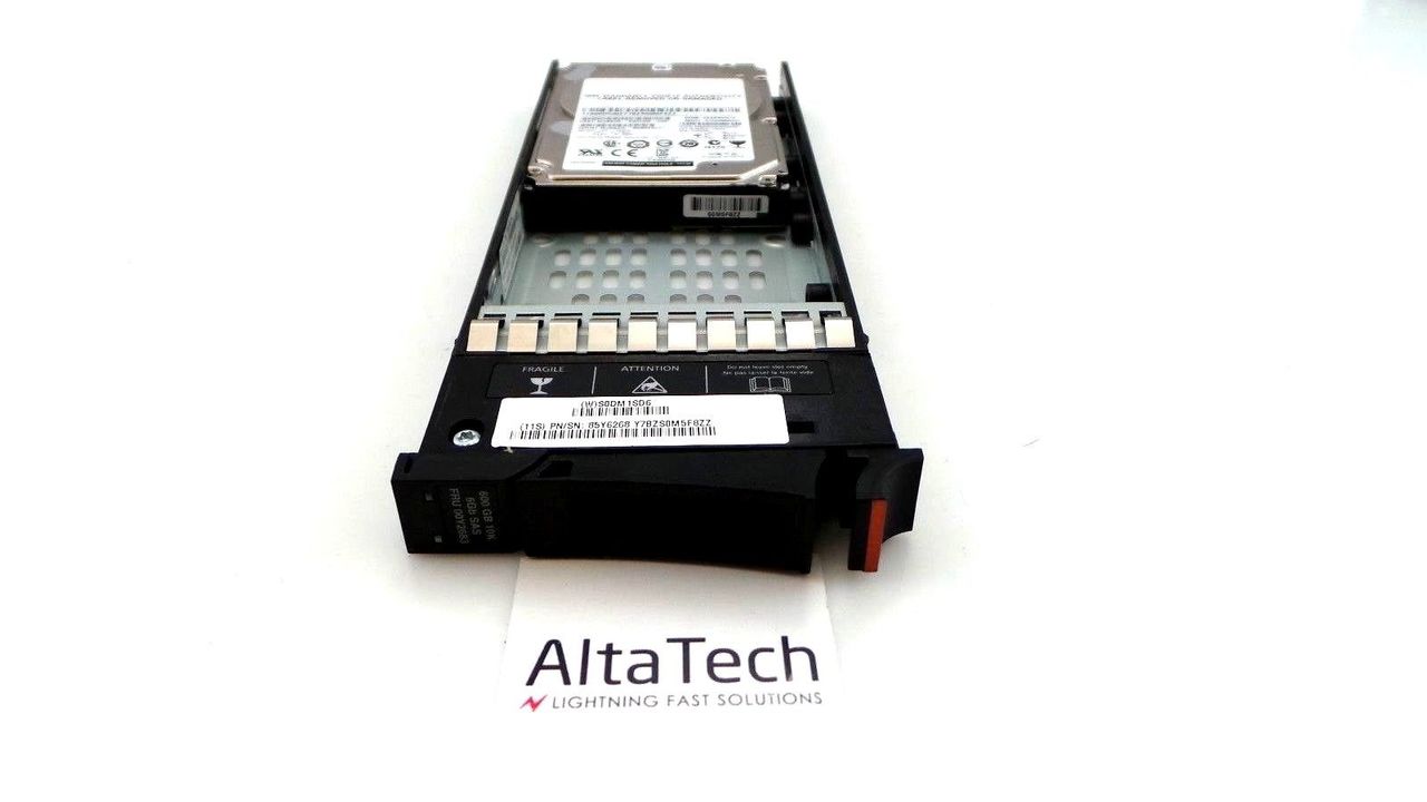 IBM 85Y5864 600GB 10K SAS 2.5" Hard Drive, Used