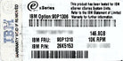 IBM 90P1310 146GB 10K RPM U3320 HDD, Used