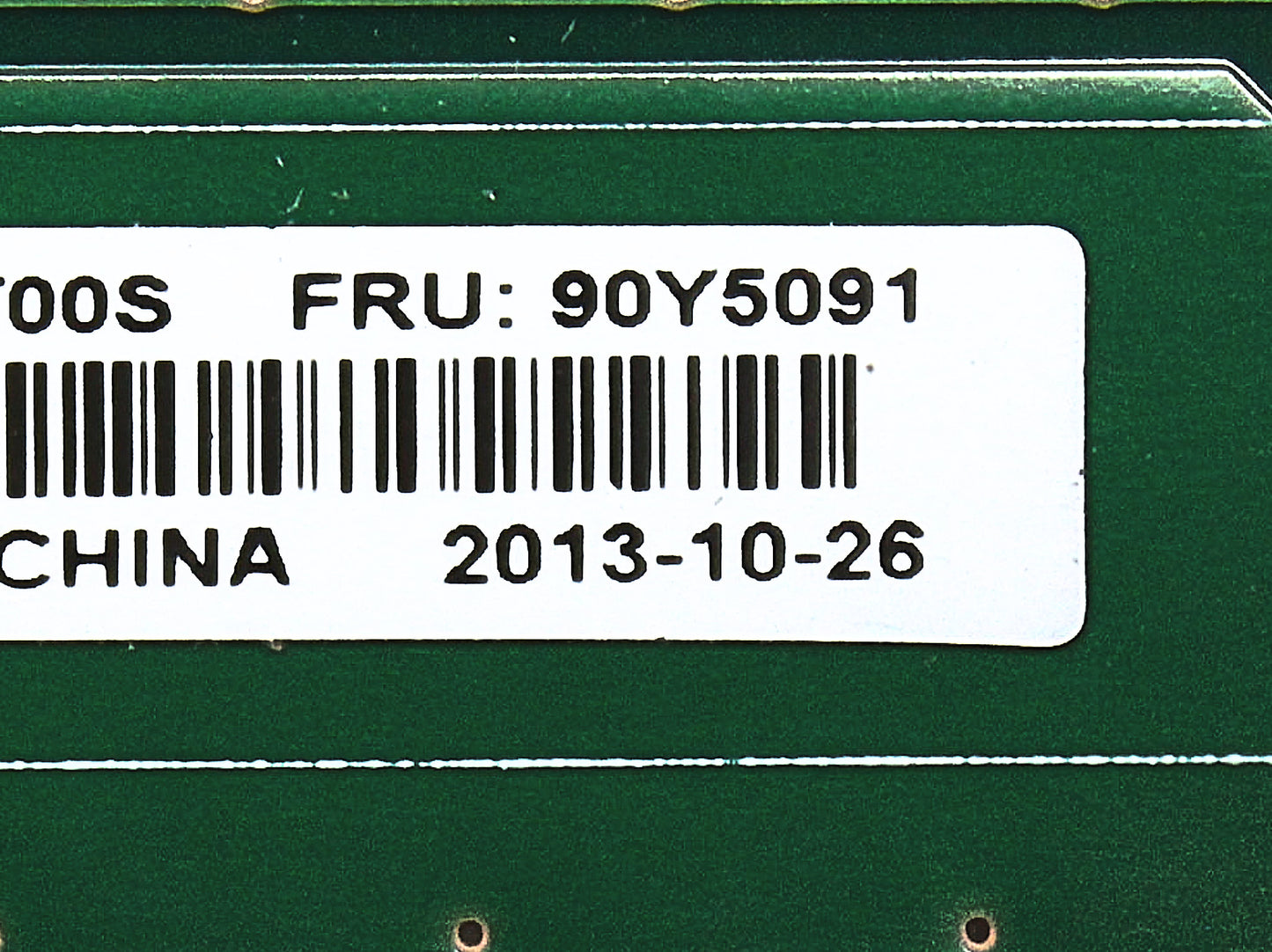 IBM 90Y5091 3.5 HDD BACKPLANE X3650 M4, Used