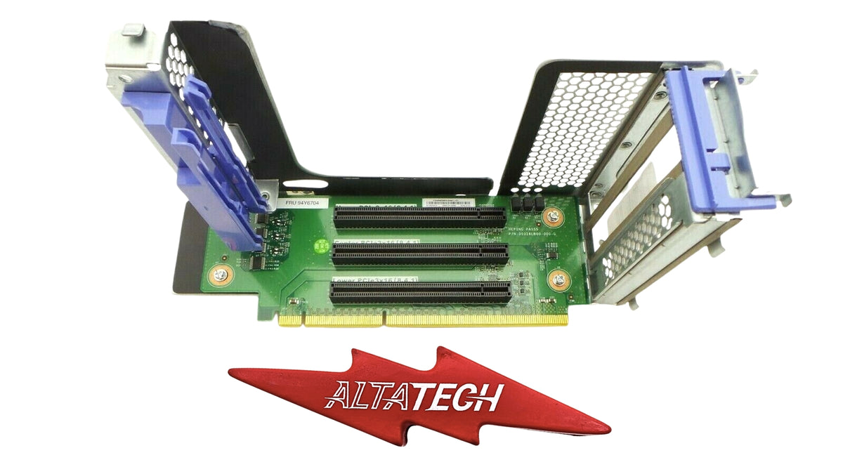IBM 94Y6704 System X3650 M4 PCIe Riser Card Assembly, Used