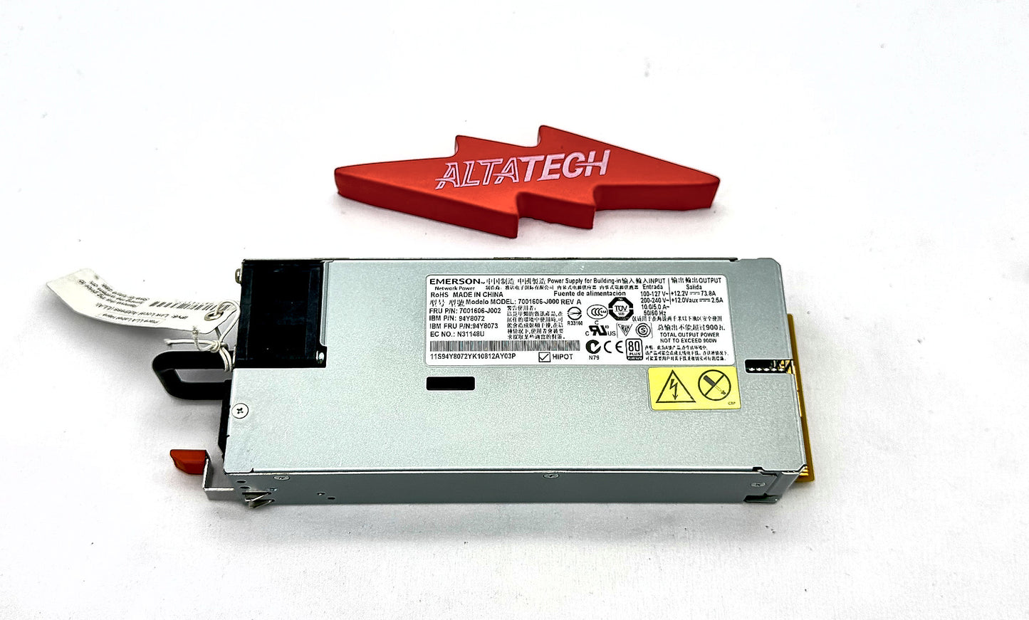IBM 94Y8072 IBM 900W HIGH EFF POWER SUPPLY, Used