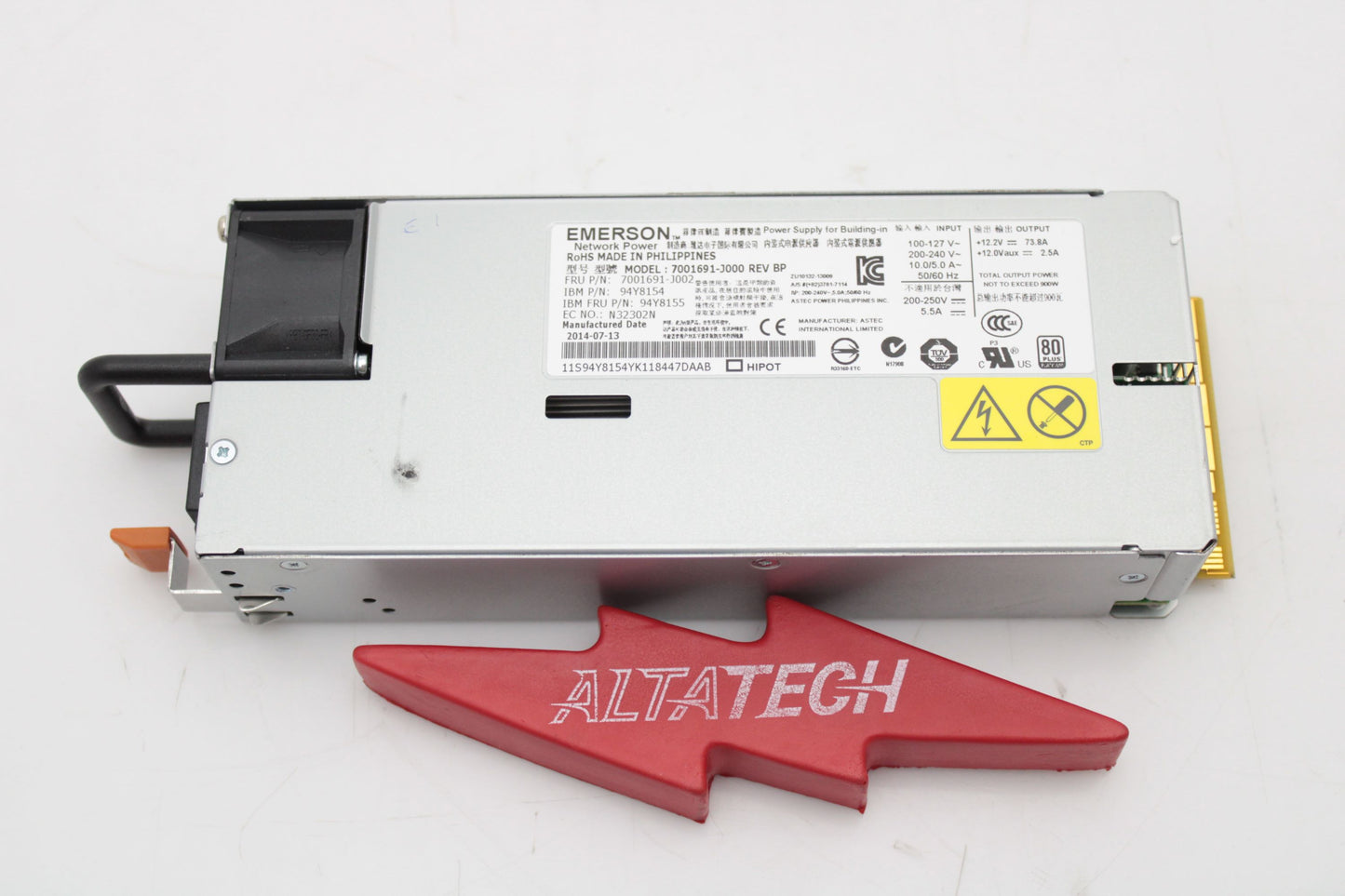 IBM 94Y8155 900W AC POWER SUPPLY - 2B1D, Used