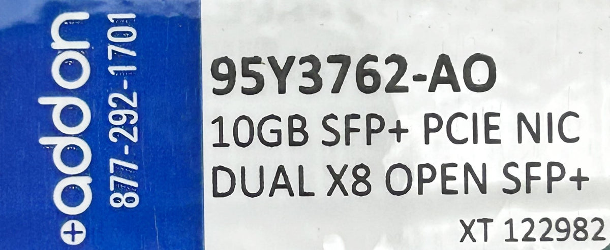 IBM 95Y3762 EMULEX DUAL PORT 10GBE SFP+, Used