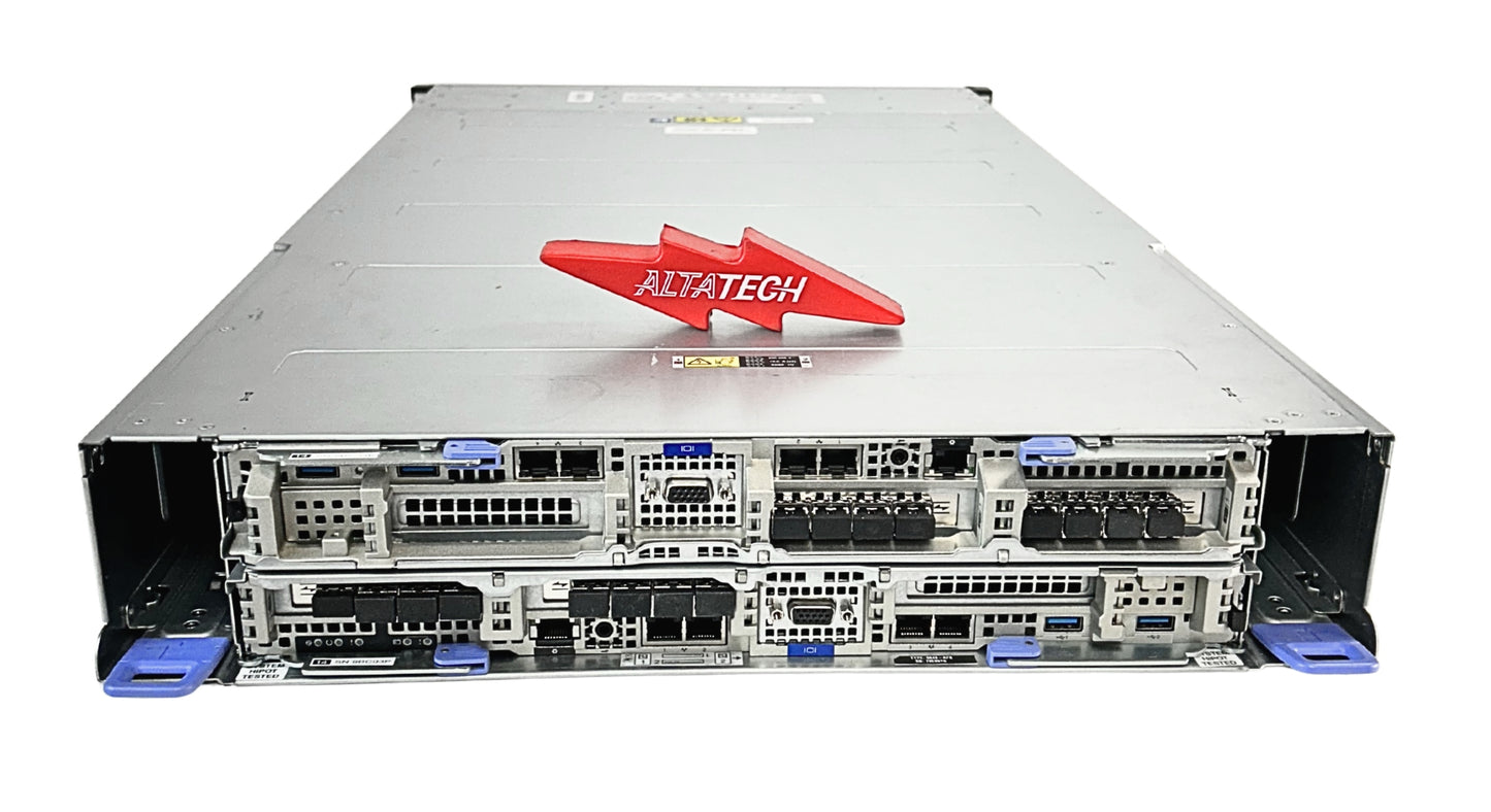 IBM 9848-AF8 FLASHSYSTEM 9150 NVME SFF CONTROL ENCLOSURE, Used