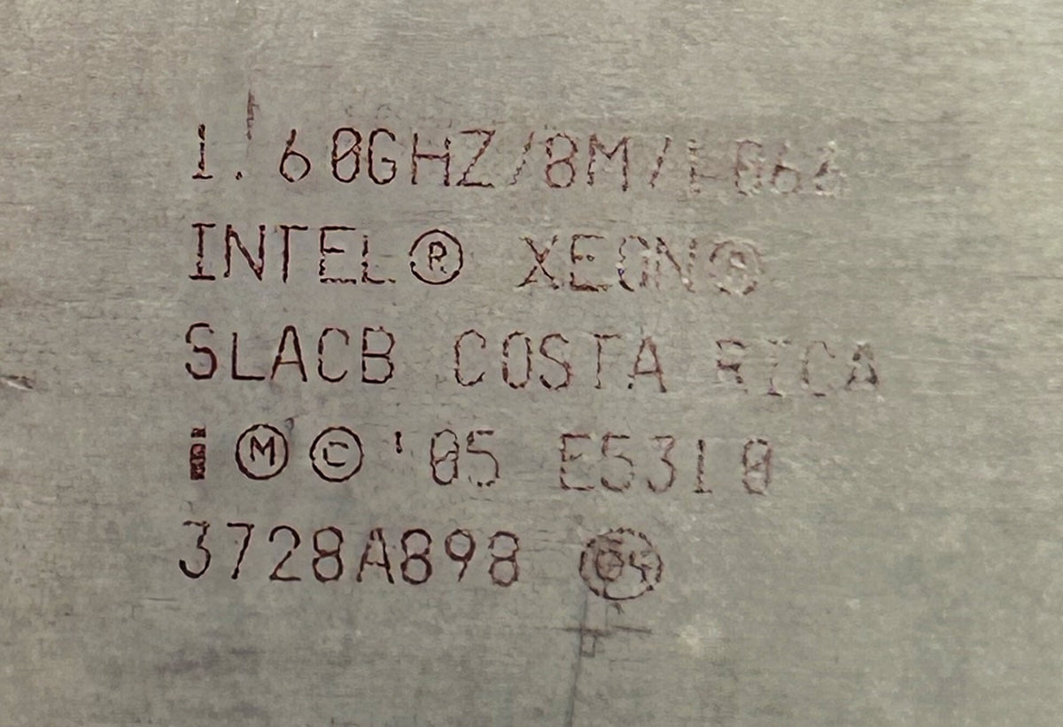 IBM SLACB XEON QC 1.6GHZ 8MB L2 1066MHZ 80W, Used