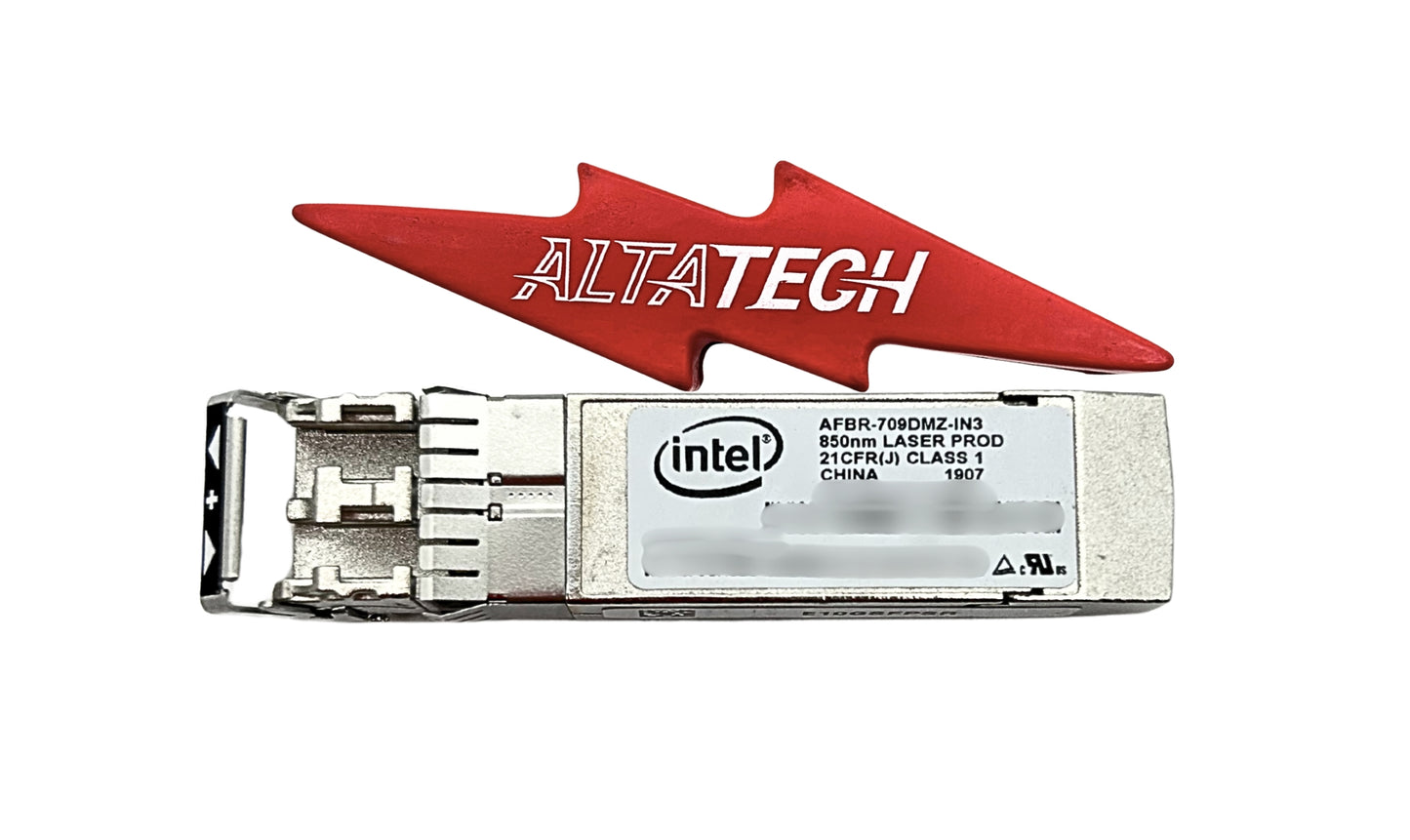 Intel AFBR-709DMZ-IN3 10GB SFP+ AFBR-709DMZ-IN3 850NM SR, Used