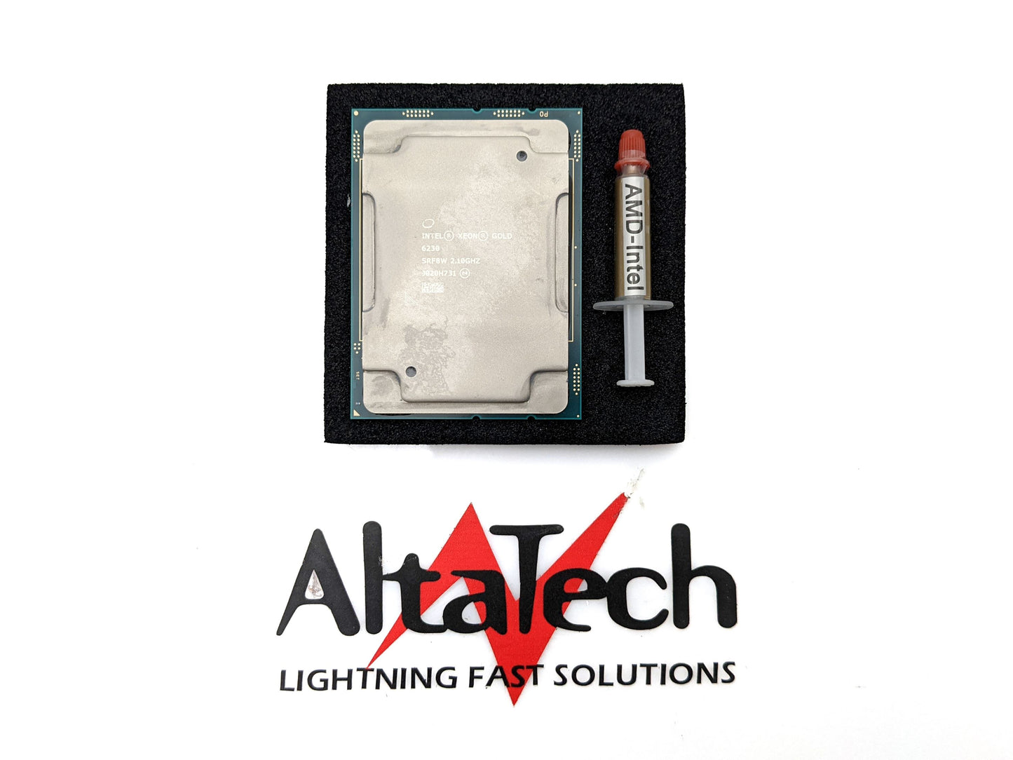 Intel BX806956230 Intel BX806956230 Xeon Gold 6230 2.1GHz 20-Core 27.5MB 125W 20C Processor SRF8W, Used