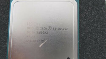 Intel E5-2643V2 Xeon E5-2643V2 6 Core 6C CPU Processor 3.50GHZ w/ Thermal Grease, Used