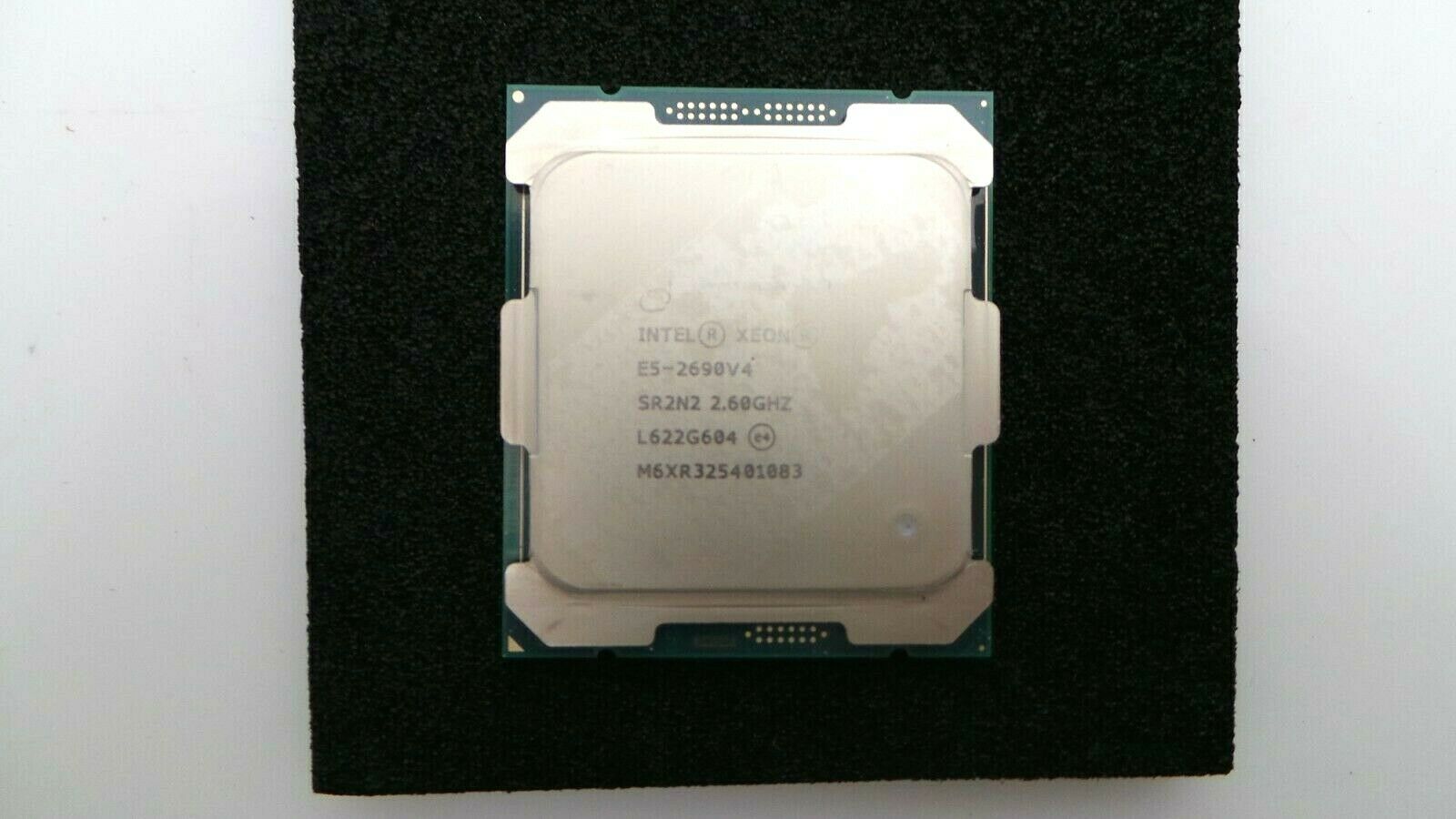 Intel E5-2690V4 Intel Xeon E5-2690V4 14-Core 2.6GHz 35MB 135W 14C Processor SR2N2 w/ Thermal Grease, Used
