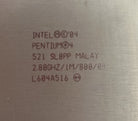 Intel SL8PP 2.8GHZ/1MB/84W/1C, Pentium 4, Used