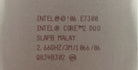 Intel SLAPB 2.66GHZ/3MB/65W/2C, E7300, Used