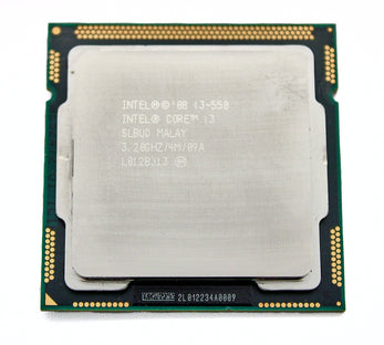 Intel SLBUD Core i3-550 Dual-Core 3.20 GHz 4MB CPU Processor SLBUD w/ Thermal Grease, Used
