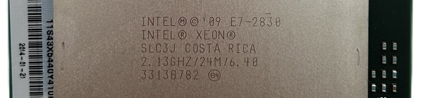 Intel SLC3J 2.13GHZ 8C 24MB E7-2830, Used