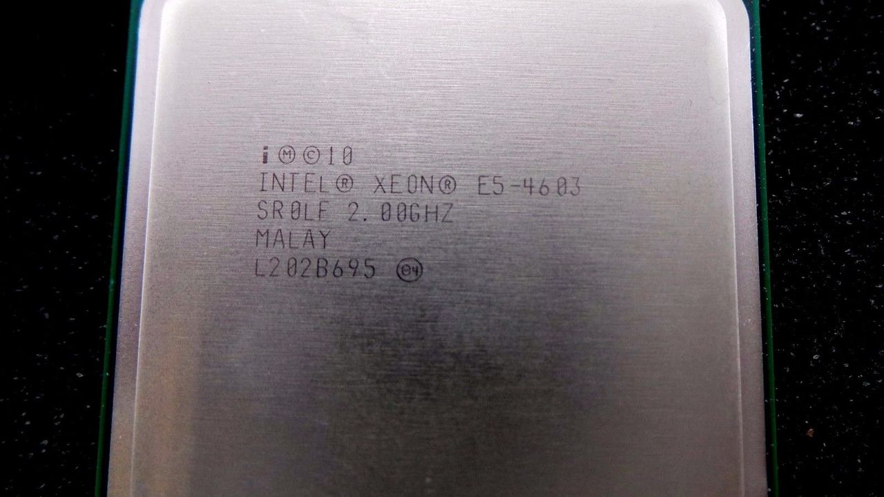 Intel SR0LF Intel SR0LF Xeon Quad-Core 2.0GHz 10MB 95W Processor w/ Thermal Grease, Used