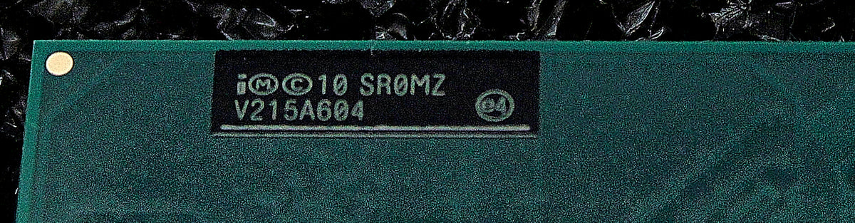 Intel SR0MZ I5-3210M 2.5GHz 3MB L3 Cache Mobile Laptop CPU, Used