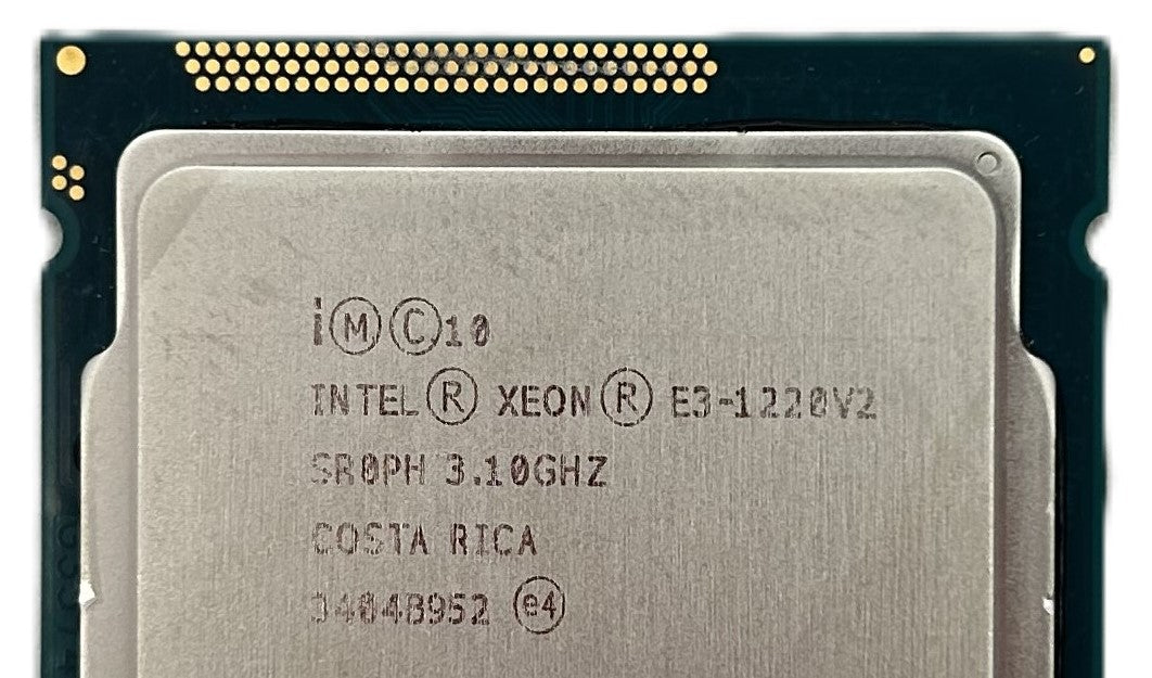Intel SR0PH 3.1GHZ/8MB/69W/4C, E3-1220V2, Used