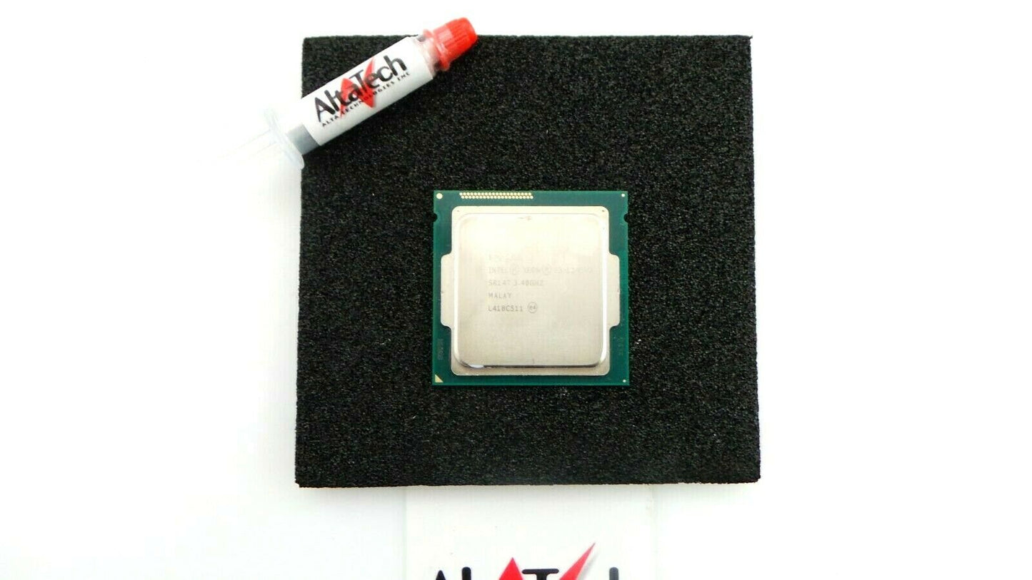 Intel SR14T Xeon E3-1245v3 Quad Core 3.4GHz LGA1150 Processor w/ Thermal Grease, Used