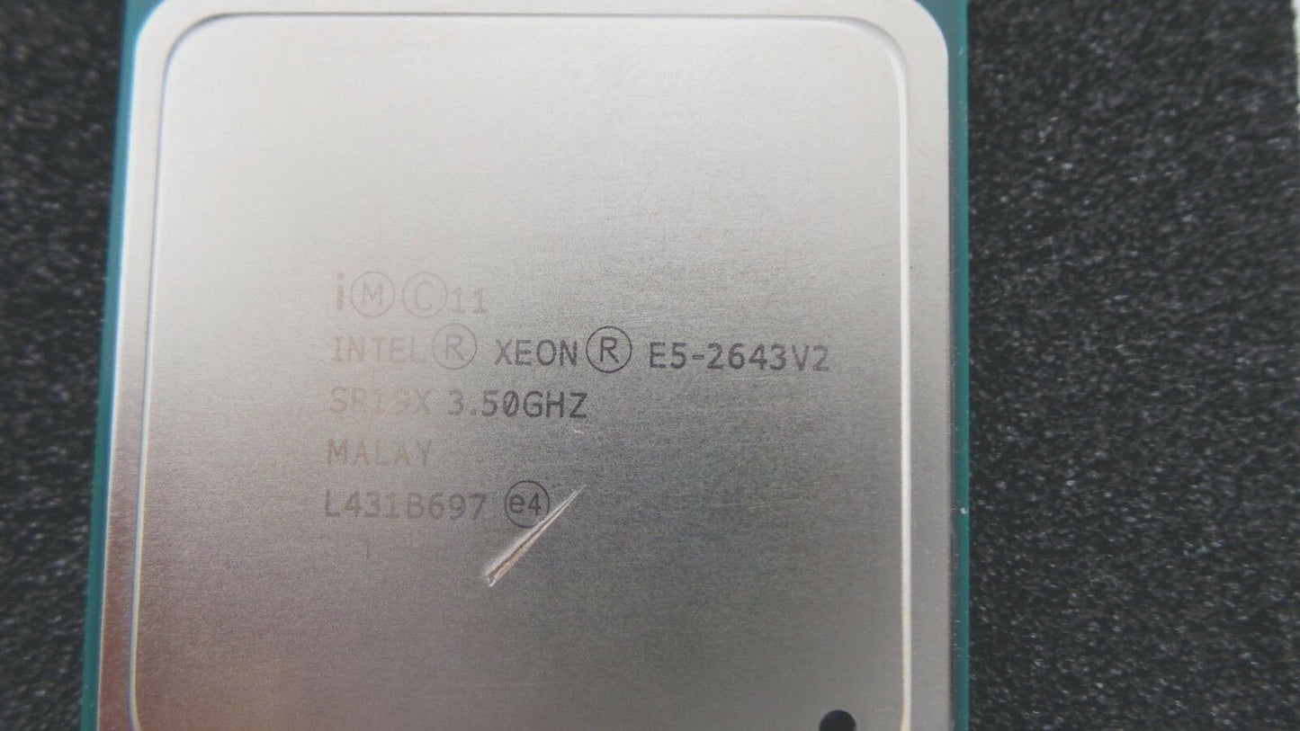 Intel SR19X Xeon E5-2643v2 6-Core 3.5GHz Processor, Used