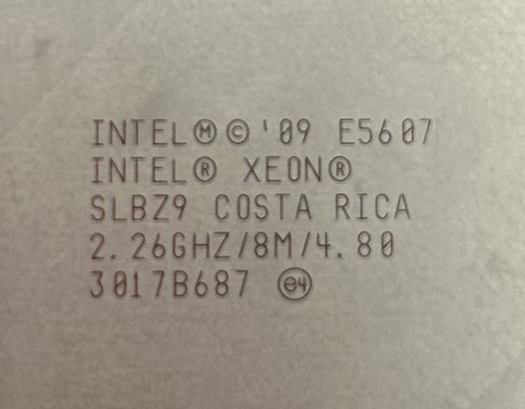 Intel SR1B0 2.8GHZ/10MB/80W/4C, E5-1410V2, Used