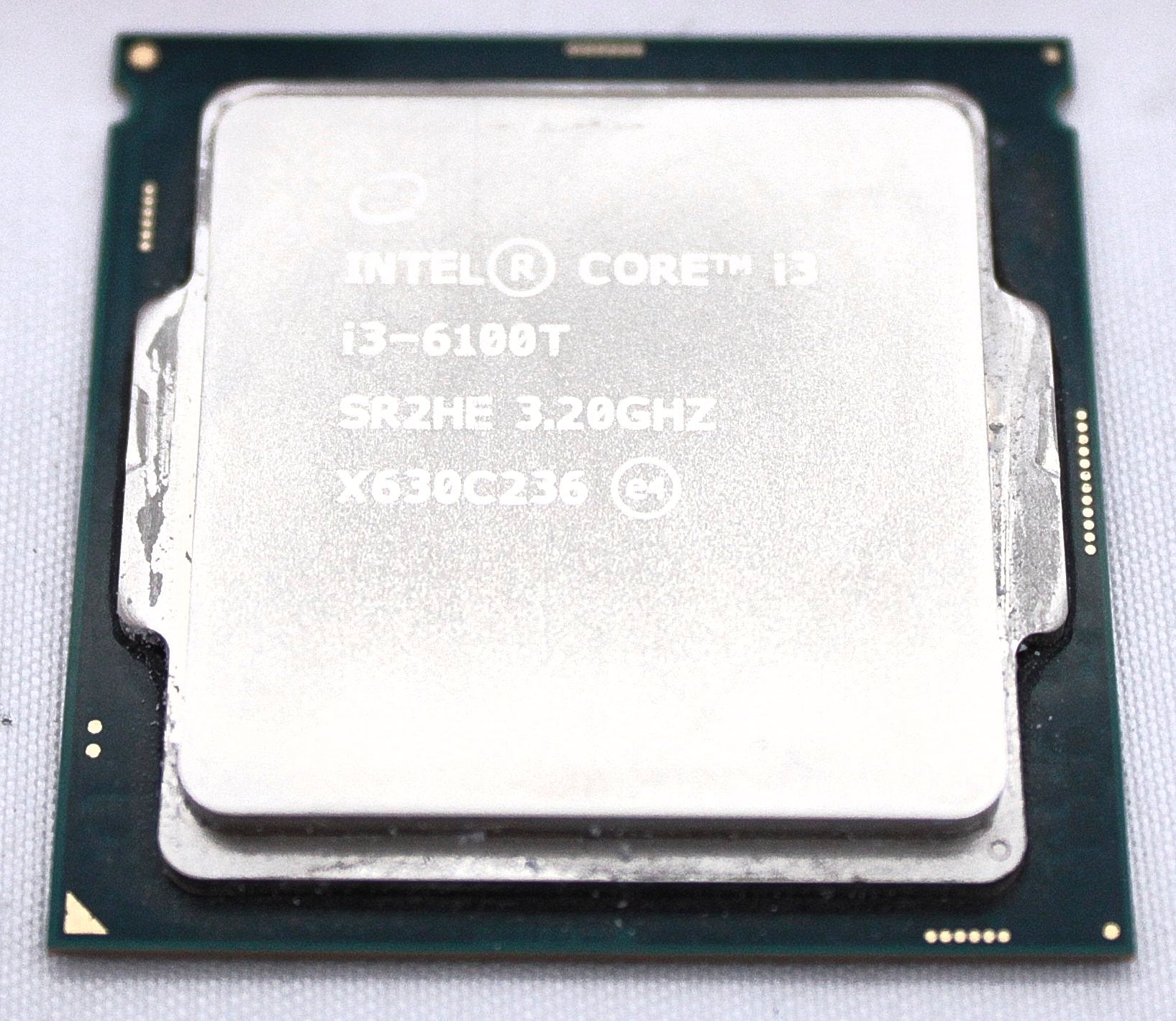 Intel SR2HE I3-6100T 3.20GHZ DC LGA1151, Used