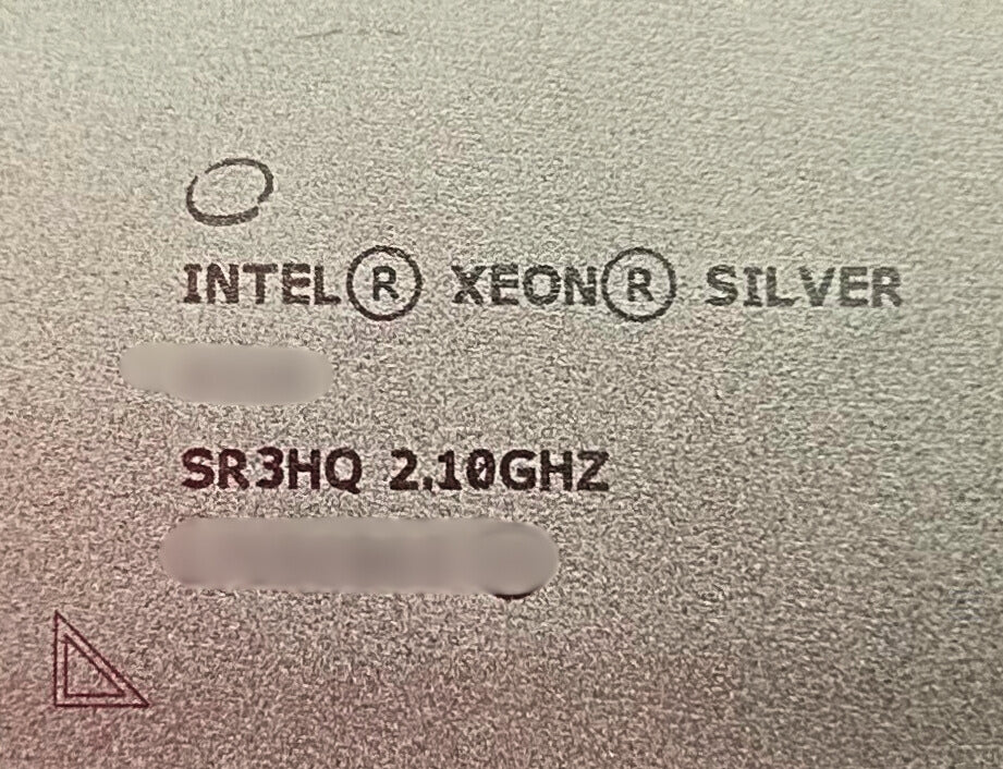 Intel SR3HQ Intel SR3HQ Xeon Silver 4116 12-Core 2.10GHz 16MB 85W 12C AG Processor w/ Thermal Grease, Used