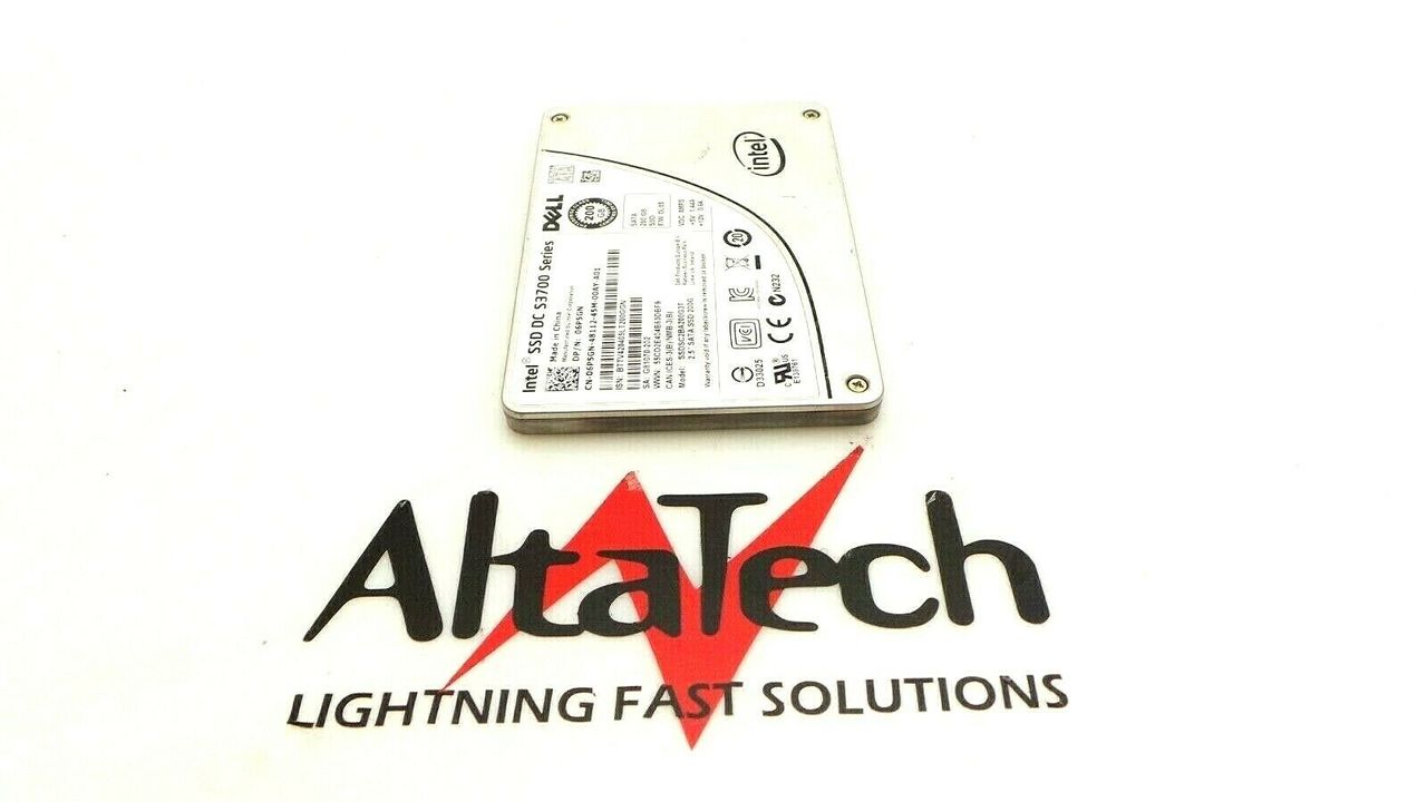 Intel SSDSC2BA200G3T Intel DC S3700 SSDSC2BA200G3T 200GB SSD SATA 2.5" 6G WI Write Intensive Solid State Drive, Used