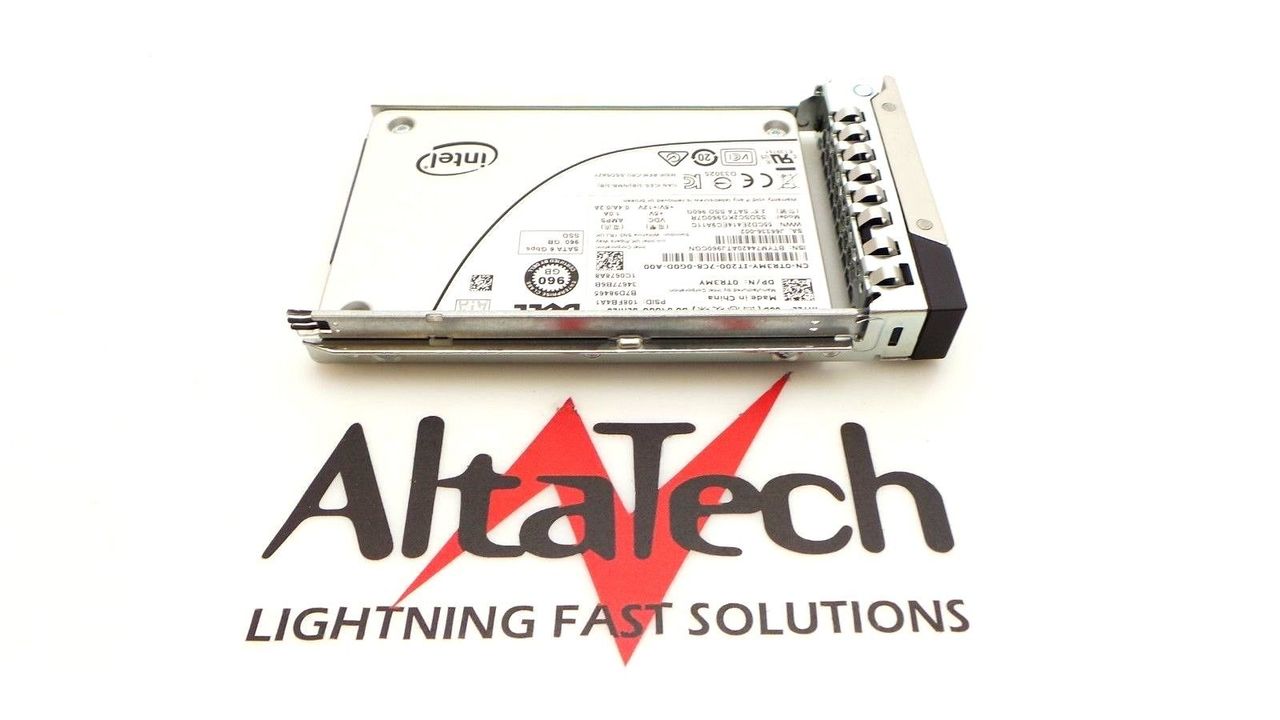 Intel SSDSC2KG960G7R Intel DC S4600 SSDSC2KG960G7R 960GB SSD SATA 2.5" 6G MU Mixed Use Dell TR3MY, Used