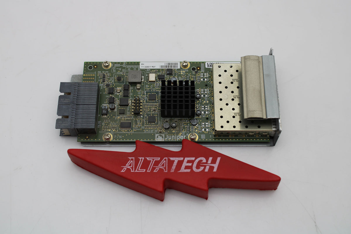 Juniper Networks 711-026017 Juniper 711-026017 2 x 10G + 2 x SFP Card EX-UM-2X4SFP, Used