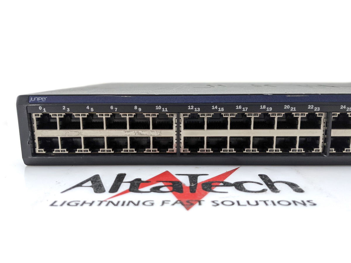 Juniper Networks EX2200-48T-4G 48-Port 10/100/1000 4xSFP Switch, Used