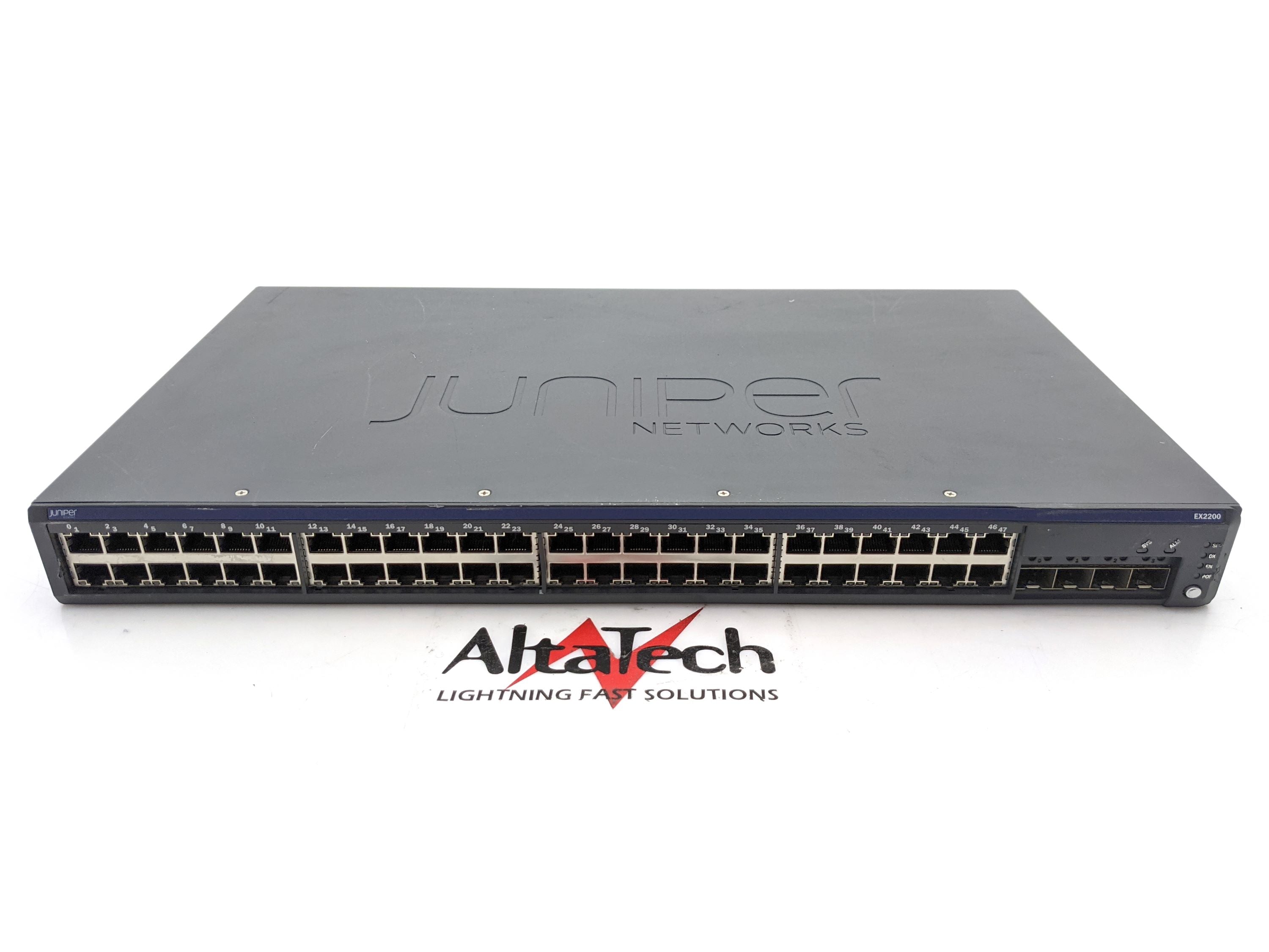 Juniper Networks EX2200-48T-4G 48-Port 10/100/1000 4xSFP Switch