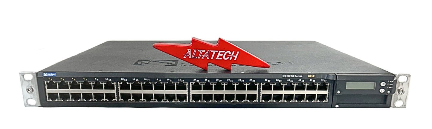 Juniper Networks EX3200-48T JUNIPER EX3200-48T LAYER 3 SWITCH, Used
