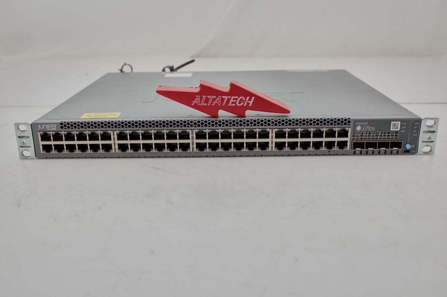 Juniper Networks EX3400-48P EX3400-48P Juniper EX3400 Series Ethernet Switches, Used