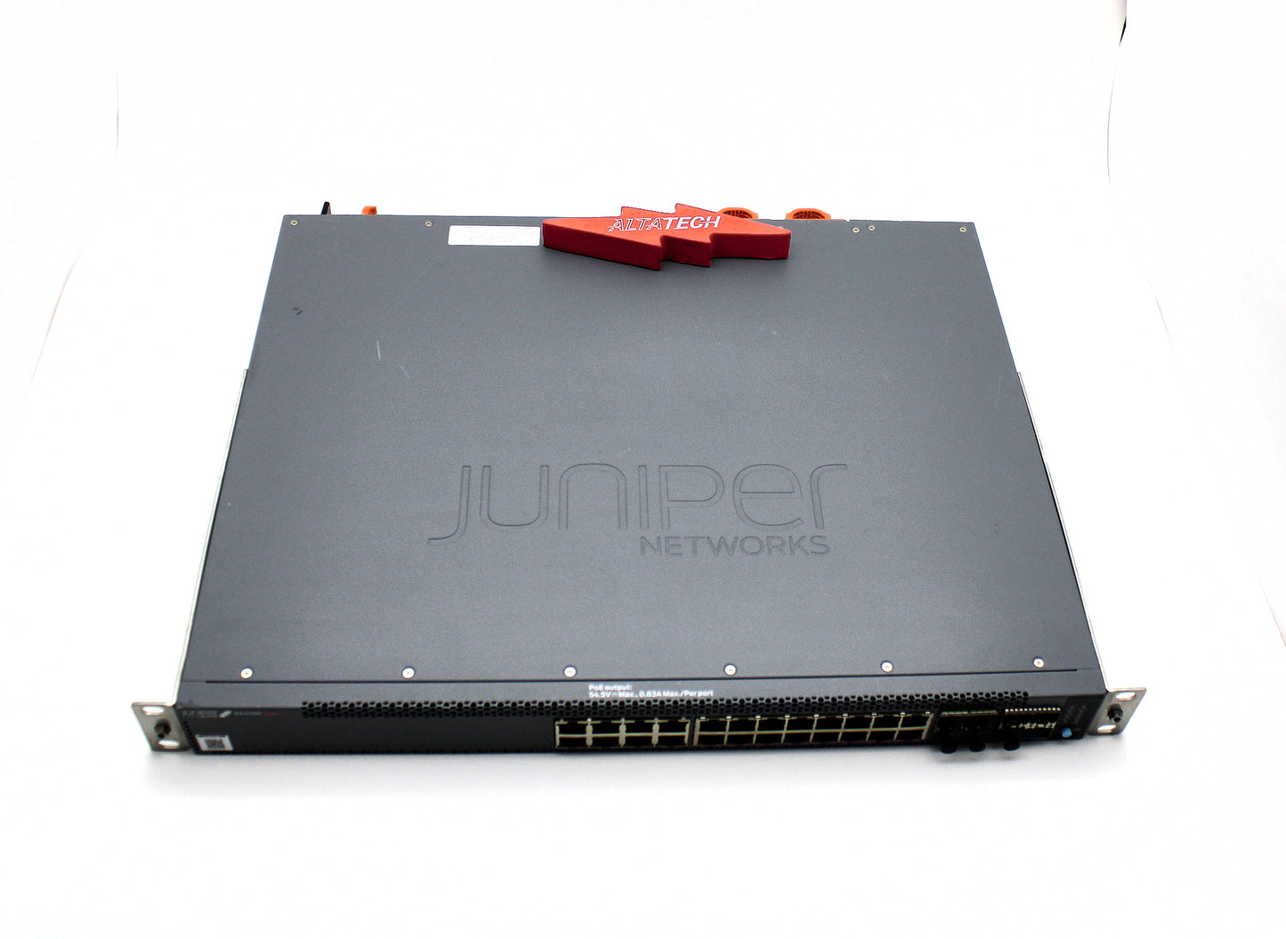 Juniper Networks EX4100-24P EX4100 24-Port 10/100/1000BaseT PoE+, 4x 10G SFP+ Uplink *CLAIMED*, Used