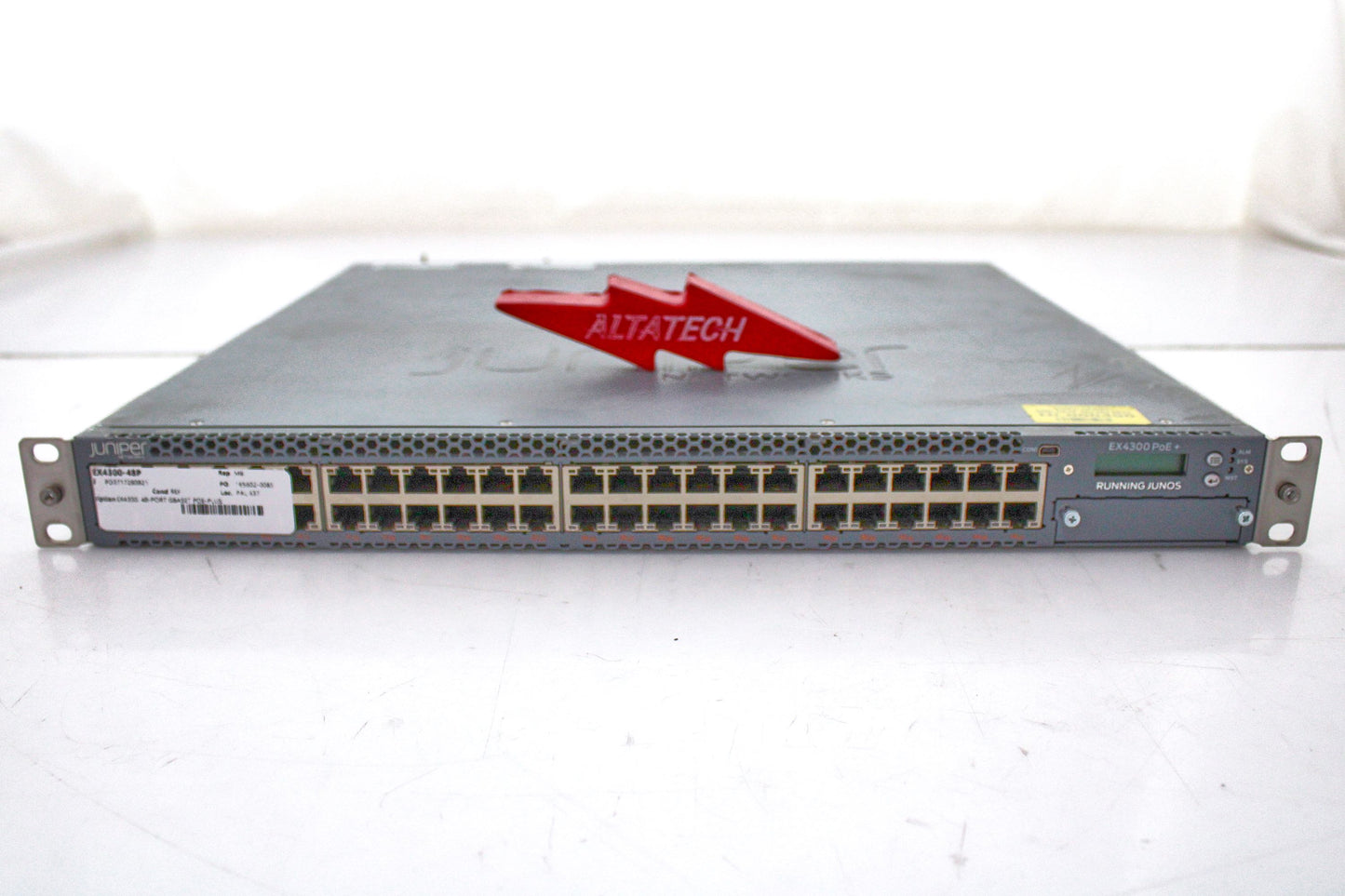 Juniper Networks EX4300-48P 48-PORT GBASET POE-PLUS SWITCH, Used