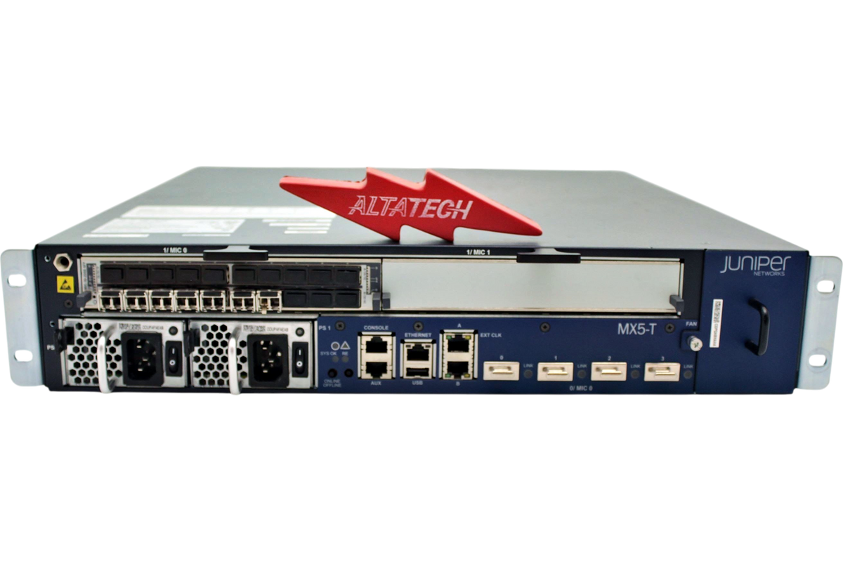 Juniper Networks MX5-T Juniper MX5-T-AC MX5 Router Chassis, Used