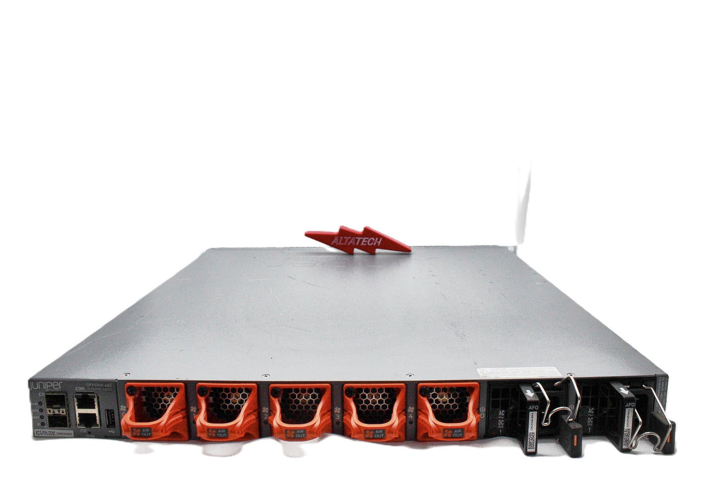 Juniper Networks QFX5100-48S-3AFO QFX5100 48S Switch 48 Port - Dual AC PSU + 4 Fans, Used