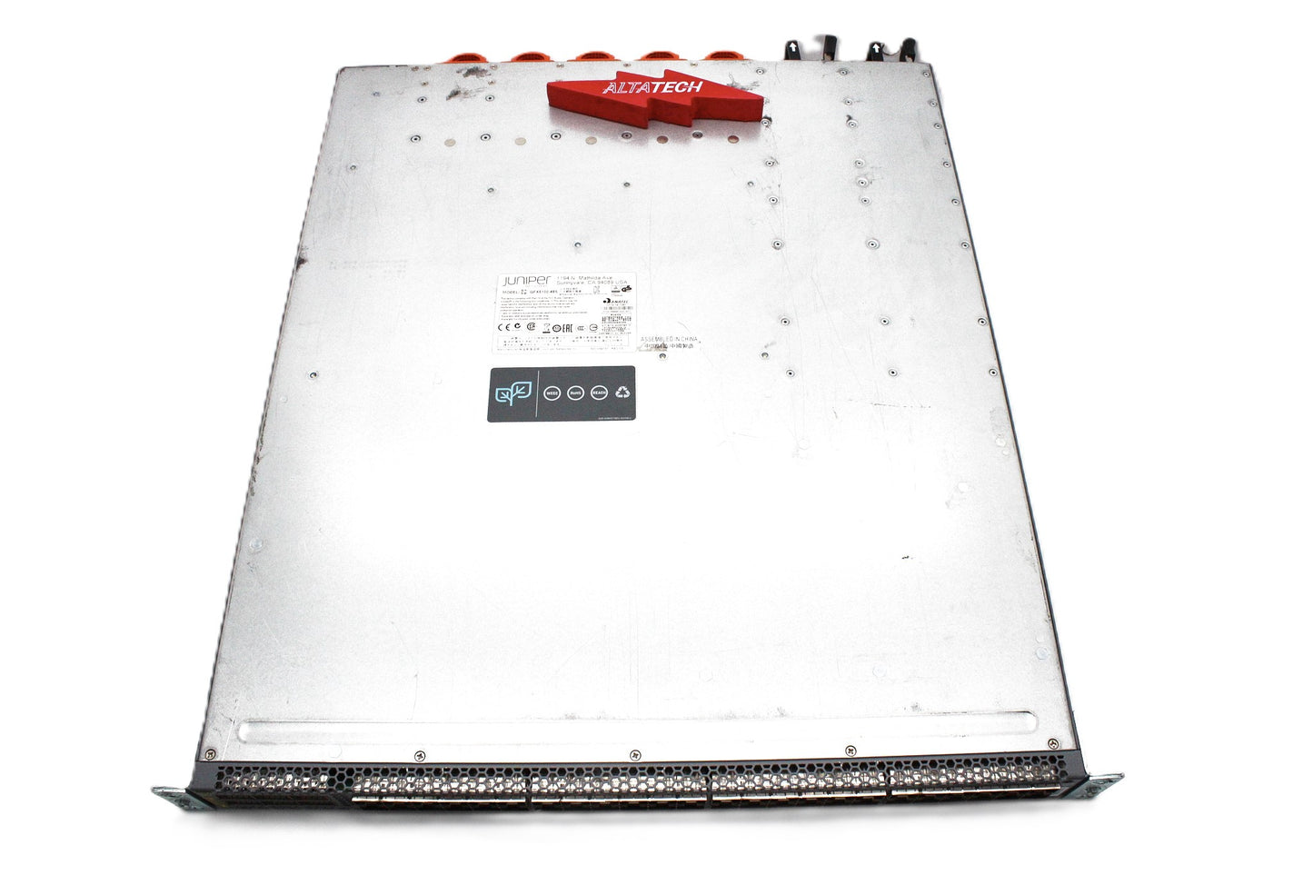 Juniper Networks QFX5100-48S-3AFO QFX5100 48S Switch 48 Port - Dual AC PSU + 4 Fans, Used