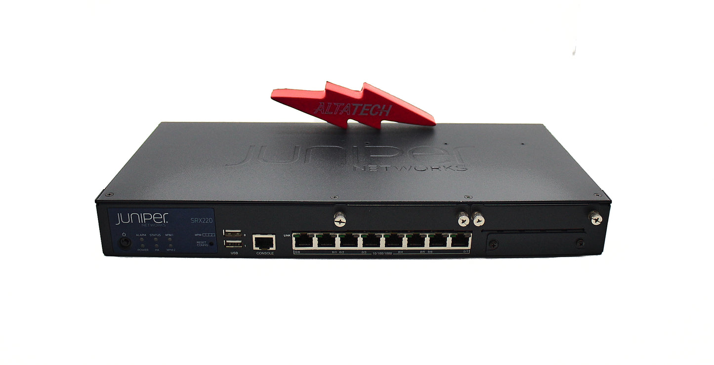 Juniper Networks SRX220H2 SRX SERVICES GATEWAY 220, Used