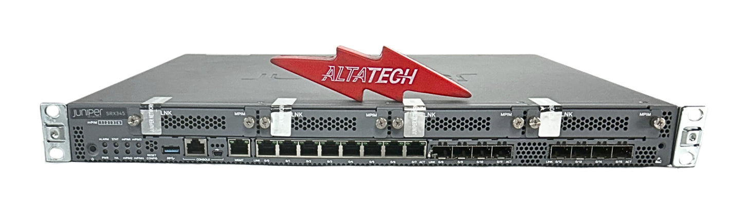 Juniper Networks SRX345 Security Services Gateway Switch, Used