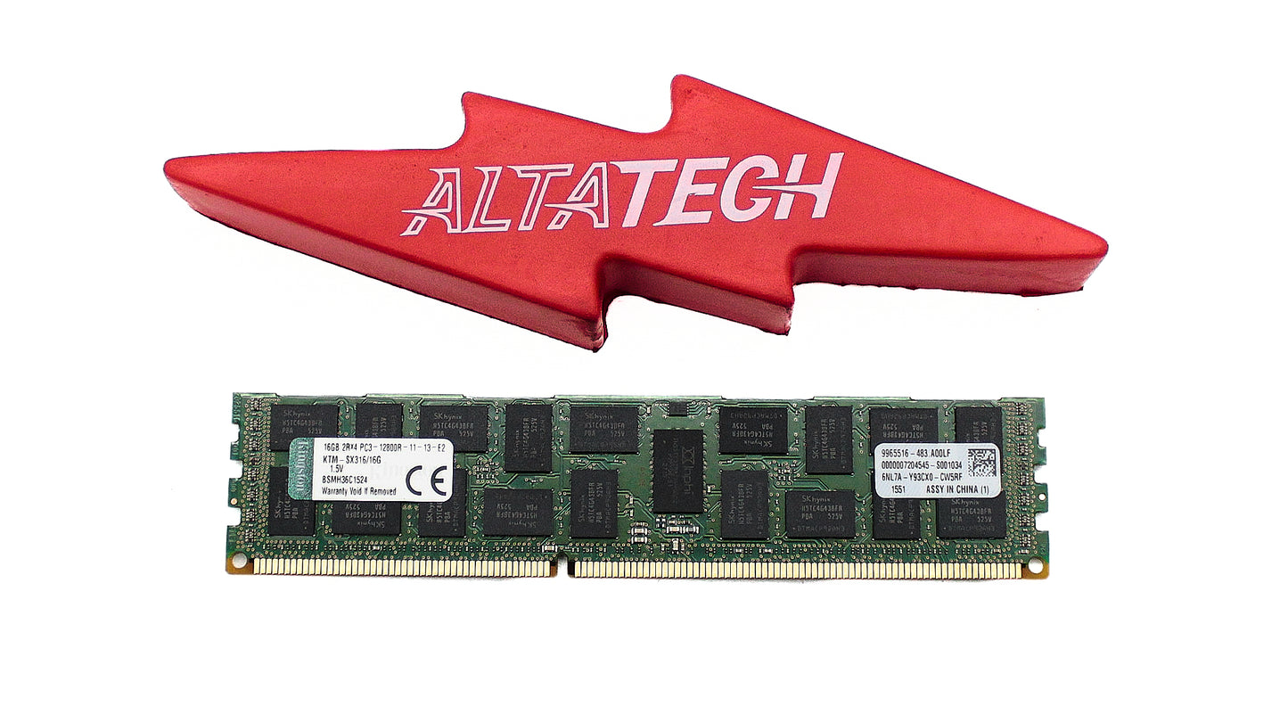 Kingston KTM-SX316/16G 16GB PC3-12800R DDR3-1600 2RX4, Used