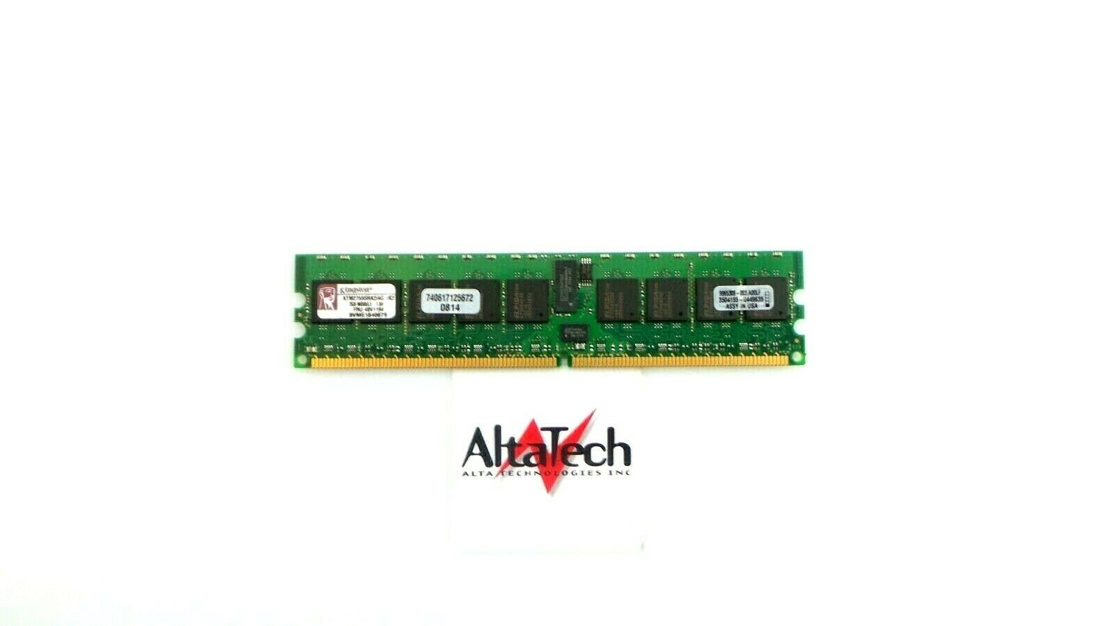 Kingston KTM2759SRK2/4G 4GB (2x2GB) PC2-5300 DDR2-667 ECC Memory, Used