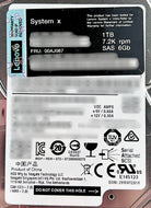 Lenovo 00AJ087 1TB 7.2K SAS 2.5 inch Hard Disk Drive G3HS, Used