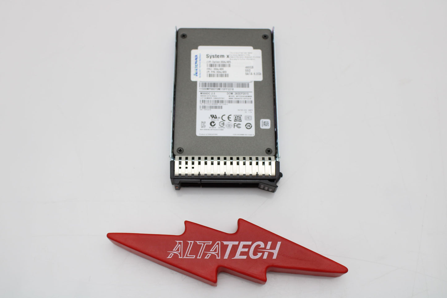 Lenovo 00AJ406 480GB SATA 2.5" SSD G3HS, Used