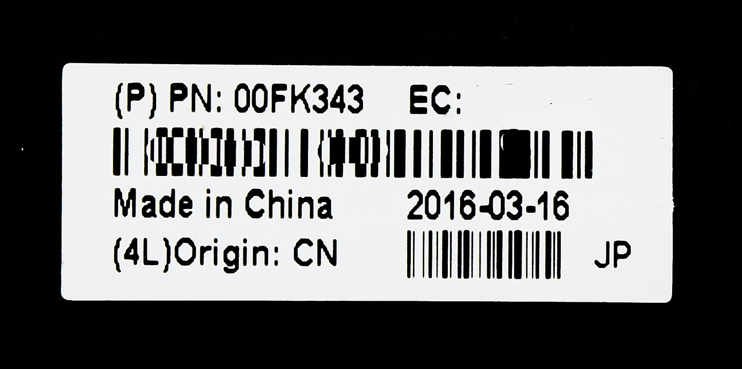 Lenovo 00FK343 X3550M5 FAN, Used