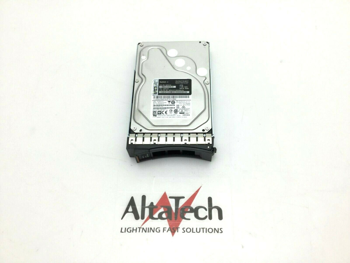 Lenovo 00FN144 4 TB 7.2K NearLine SATA 3.5" HDD Hard Drive, Used