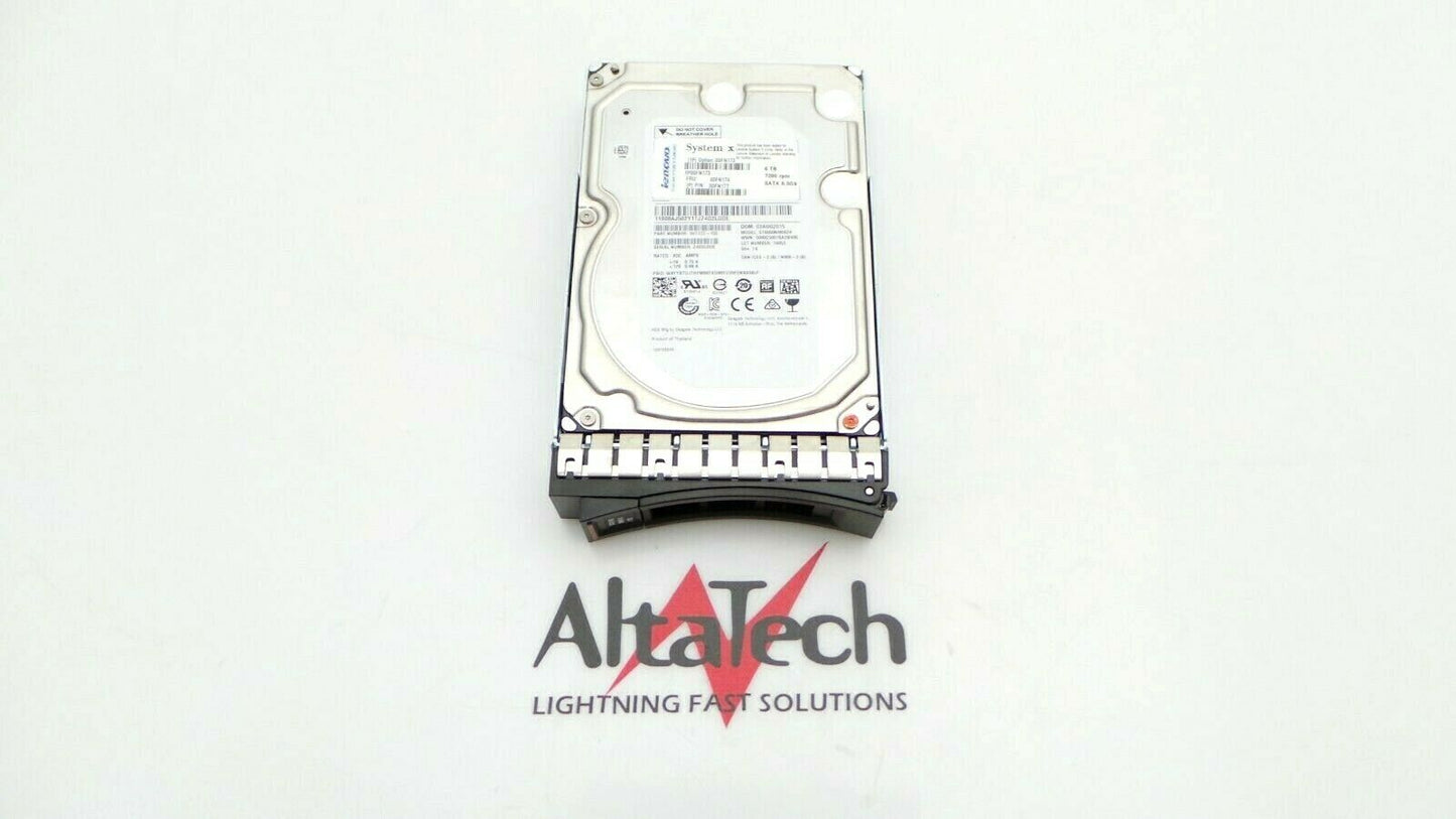 Lenovo 00FN173 System X 6TB 7.2K SATA 3.5" Hard Drive, Used